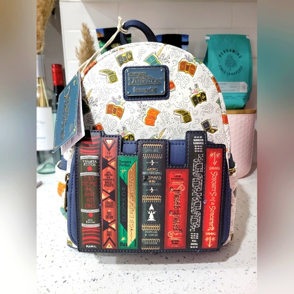 Loungefly Handbags - NWT Funko LOUNGEFLY Fantastic Beast Magical Books Mini Backpack Harry Potter